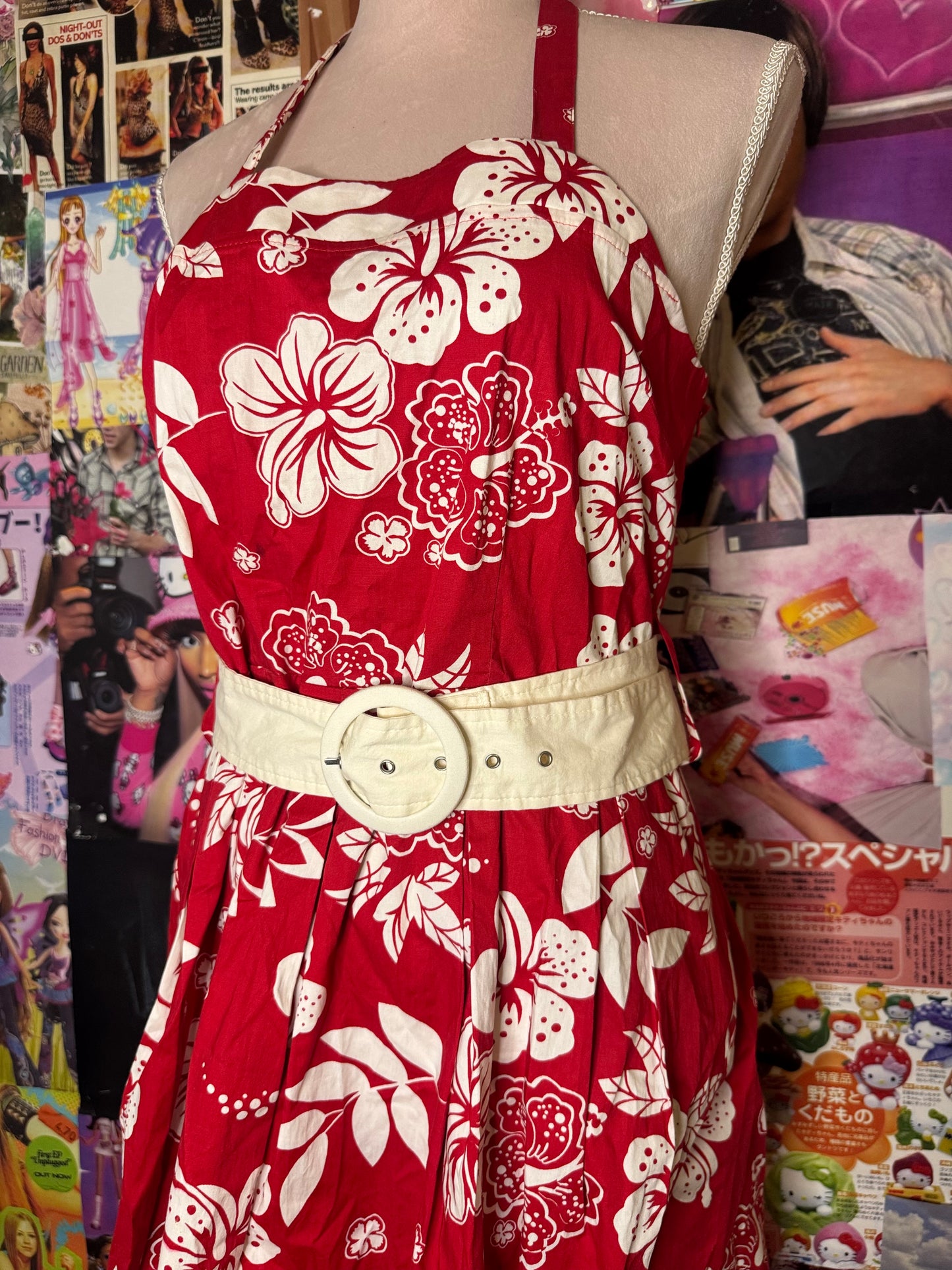 Halterneck Summer Dress S