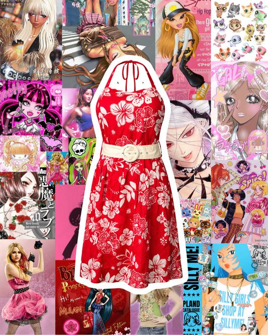 Halterneck Summer Dress S